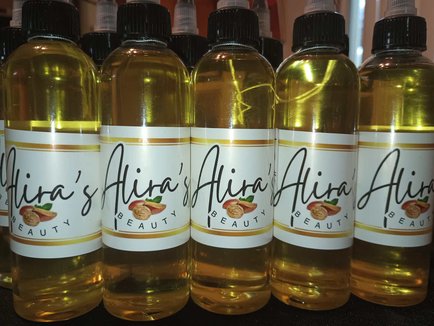 1 Hair,skin and nail oil 4oz